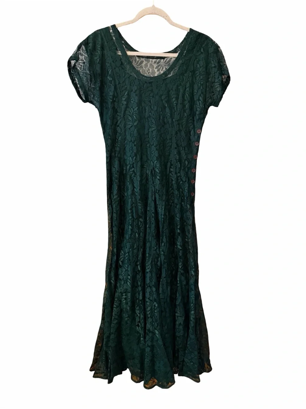 Vintage | Dresses | Vintage Emerald Green Lace Maxi Dress | Poshmark Vintage | Dresses | Vintage Emerald Green Lace Maxi Dress | Poshmark